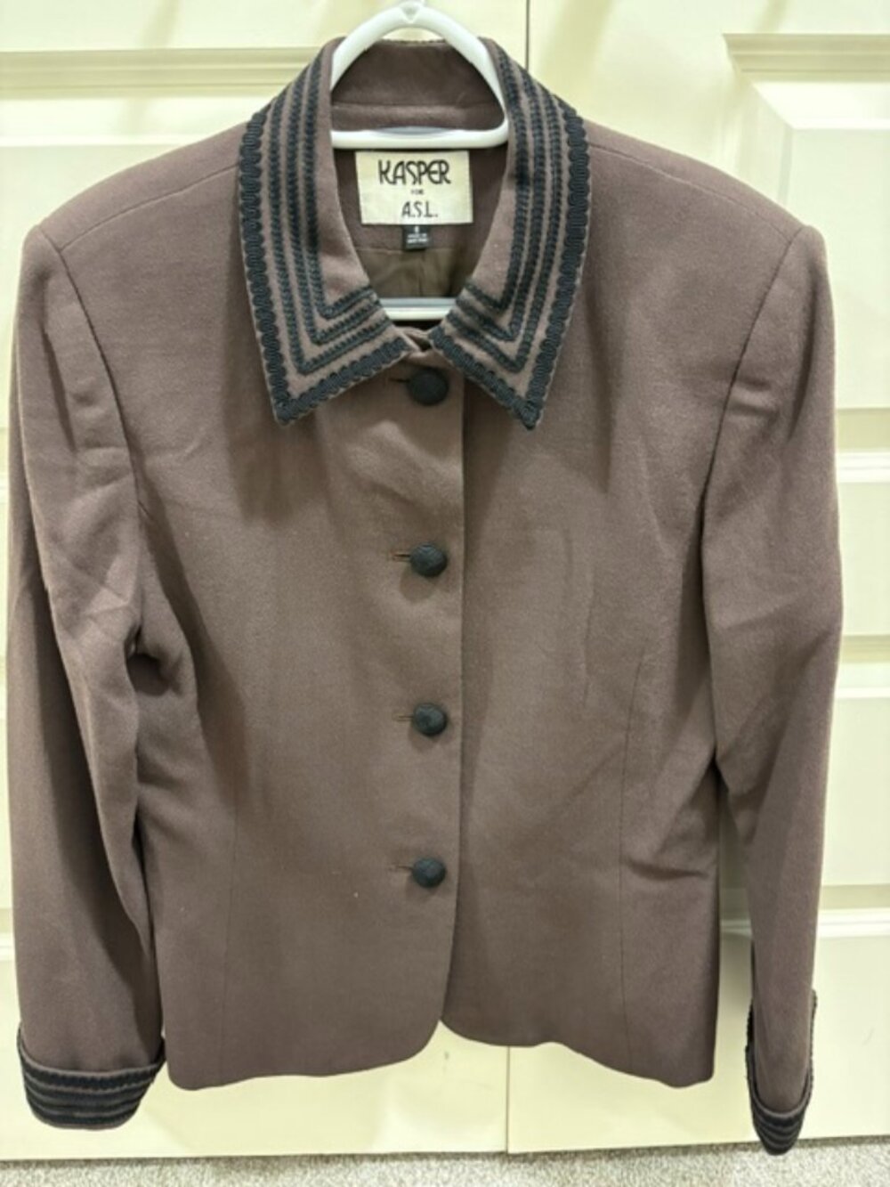 Classic Women's Wool Jacket and Skirt
